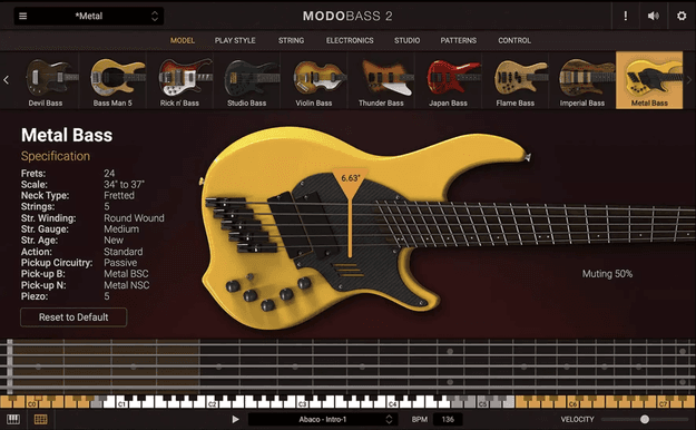 MODO BASS Metal Bass